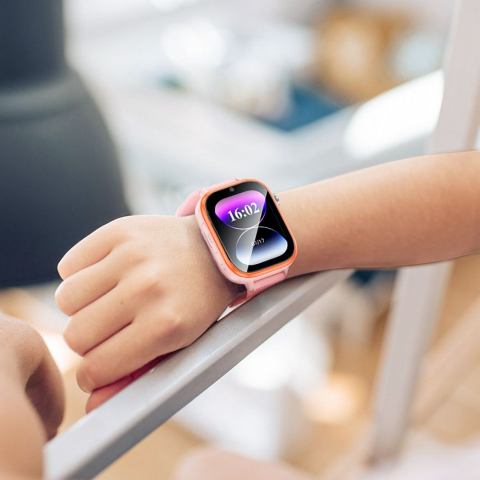 Hoco Y101 - Smartwatch pentru Copii cu Funcție de Apel, 4G, Roz [4]