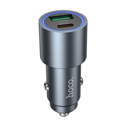 Diverse - Încărcător auto HOCO Z60 48W USB-A + USB-C PD QC3.0 – fast charge