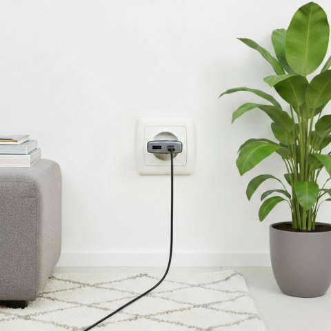 Încărcător Forcell GaN III 45W Ultra Slim USB-C + USB-A PD QC4.0 [2]