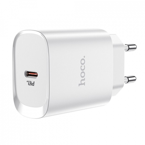Încărcător HOCO Tip C PD 20W N14 alb [2]