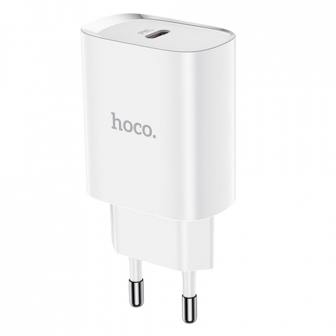Accesorii GSM & IT - Încărcător HOCO Tip C PD 20W N14 alb