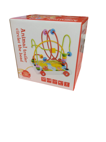 Gadget-uri copii - Jucarie Interactiva Bebe 36 Luni – Animal Trailer Circles The Bead 