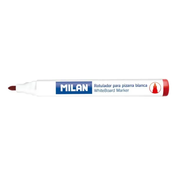 Instrumente scris - Marker Milan pentru tabla magnetica , roșu – Vârf rotund