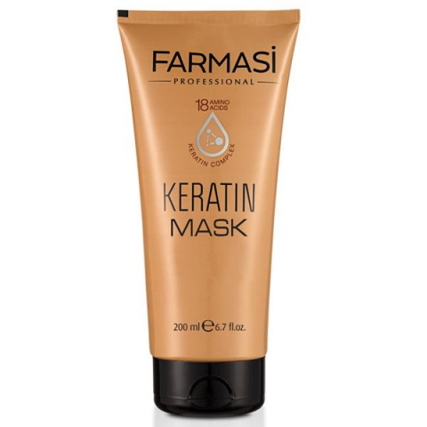 Îngrijire Păr - Mască pentru Păr cu Keratină Farmasi, 200ml – Hidratare și Reparare Intensă
