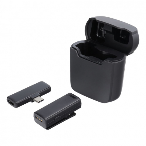 Diverse - Microfon lavalier wireless pentru tip C cu carcasă de încărcare S11