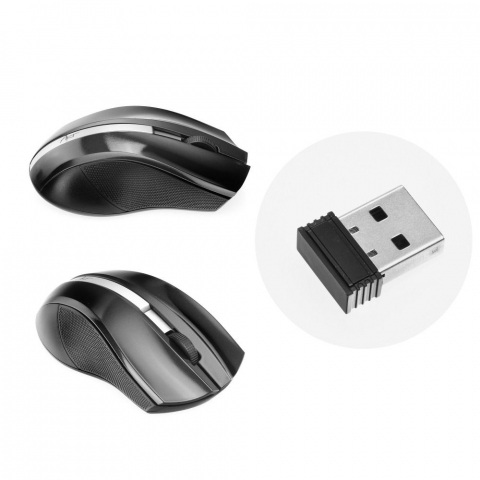 Tastaturi &Mouse-uri - Mouse Wireless ART AM-97, 2.4G, 1000 DPI, Negru
