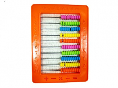 Rechizite - Numărătoare Medie din Plastic – Joc Educativ 20x15x15 cm pentru Dezvoltare