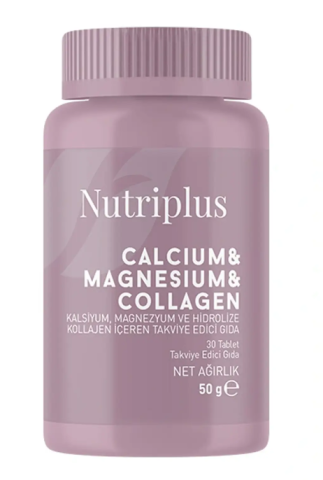 Vitamine&Suplimente - Nutriplus Calciu Magneziu Colagen Farmasi – Oase, Muschi si Articulatii