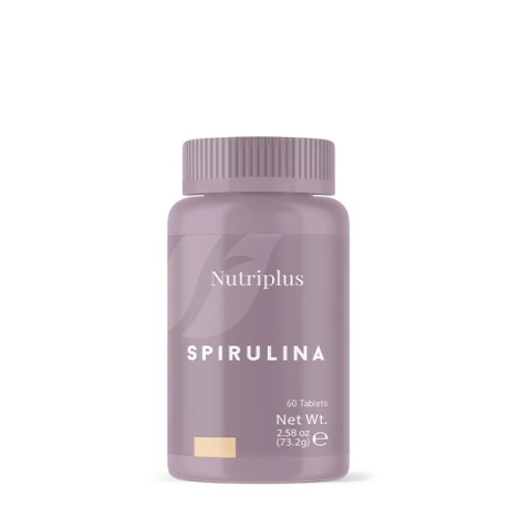 Cosmetice & Ingrijire personala - Nutriplus Spirulină 60 tablete – Energie naturală și imunitate puternică