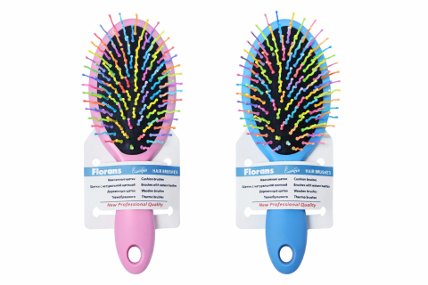 Perie de Păr 23 cm – Peri Flexibili Multicolori, Descurcare Ușoară [2]