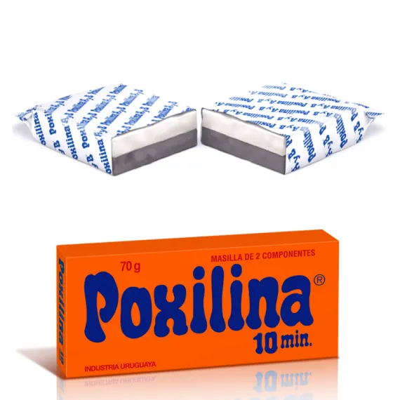 Adezivi si lipici - Poxilină Adeziv Epoxidic – Repară Rapid în Doar 10 Minute, 70g