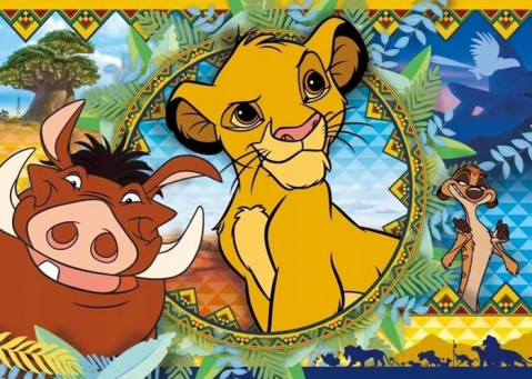 Puzzle Disney Regele Leu "Heir to the Throne", 2x60 Piese [2]