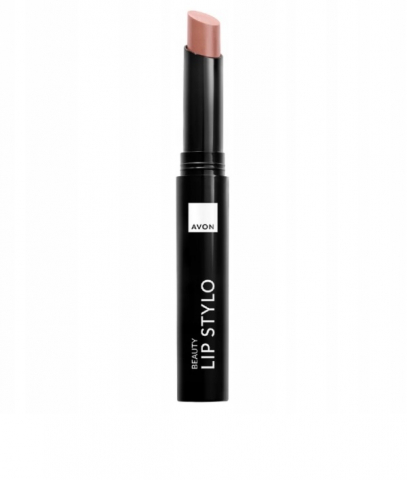 Ruj - Ruj Cremă AVON Lip Stylo Totally Twig – Culoare Naturală și Rezistență până la 12 Ore
