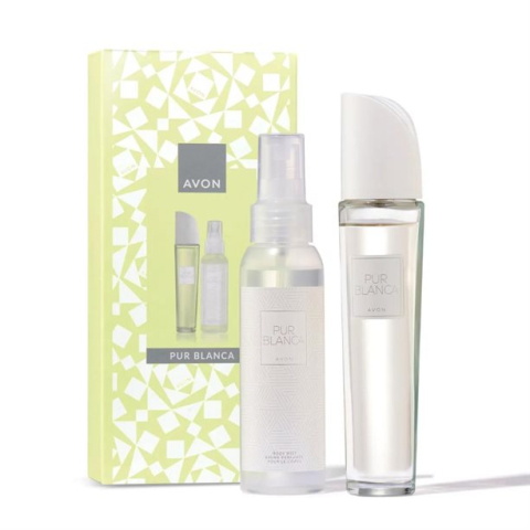 Set cadou Pur Blanca – Avon | parfum delicat + loțiune de corp femei [1]