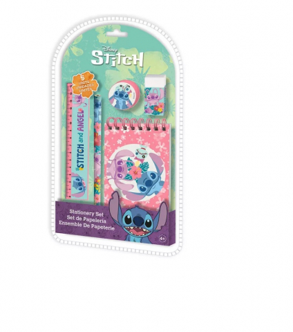 Rechizite - Set Rechizite Disney Lilo & Stitch – 5 Piese Colorate pentru Micii Fani