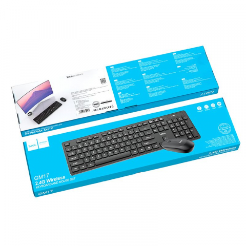 Set Tastatură și Mouse Wireless Hoco GM17 – Business și Confort în Utilizare [8]