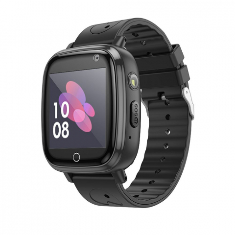 Ceasuri - Smartwatch Hoco pentru Copii cu Funcție Apel 2G Y100, Negru