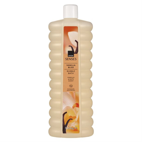 Cosmetice & Îngrijire personală - Spumant de baie Vanilla Bliss 1L – Spuma Bogata si Aroma Dulce de Vanilie