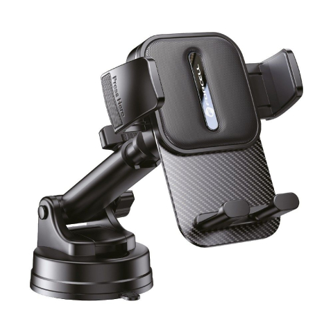Suporturi auto - Suport Auto Forcell F-Grip Guardian pentru Parbriz si Bord, Rotire 360°, 55-100 mm, Negru