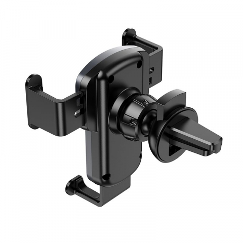 Suport Auto Gravitațional Hoco pentru Grila de Ventilație, CA103, Negru [2]