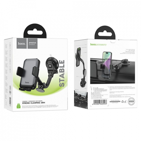 Suport Auto Hoco pentru Parbriz și Consola Centrală, H27, Negru [7]