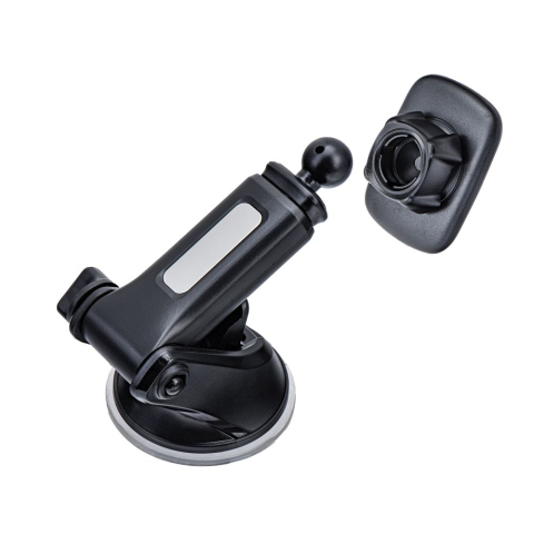 Suport Auto Magnetic Forcell F-Grip Carbon H-CT327 pentru Parbriz si Bord, Rotire 360°, Negru [3]
