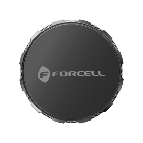Suport Auto Magnetic Forcell F-Grip MagFlex pentru Parbriz, Bord si Grila Ventilatie, Rotire 360°, Negru [5]