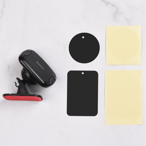 Suport Auto Magnetic Hoco CA66, Negru – Montare Stabilă pe Bord pentru Telefon [5]