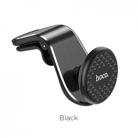 Suporturi auto - Suport auto magnetic HOCO pentru aerisire CA59 negru