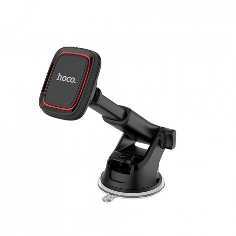 Accesorii GSM & IT - Suport auto magnetic HOCO pentru geam / bord CA42, negru si rosu