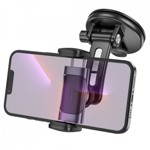 Suport Auto Magnetic Hoco pentru Parbriz și Consola Centrală, CA111, Negru [4]