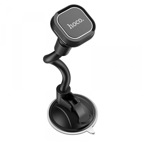 Suporturi auto - Suport Auto Magnetic Hoco pentru Parbriz și Consola Centrală, CA55, Negru