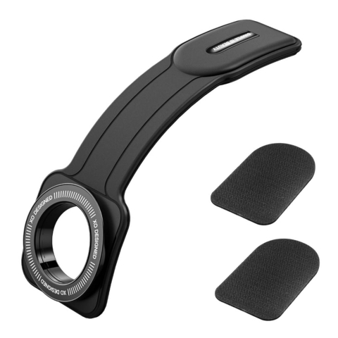 Suporturi auto - Suport Auto Magnetic XO C145 cu Prindere Velcro, Rotire 360°, Compatibil MagSafe, Negru