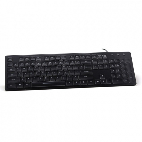 Tastaturi &Mouse-uri - Tastatură cu fir ART USB A QWERTY cu AK-20 negru subțire și ușor