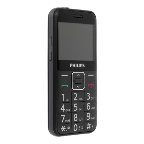 Accesorii GSM & IT - Telefon Philips E171L Dual SIM 4G Buton SOS Negru – Simplu si Fiabil