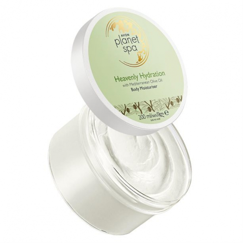 Îngrijire a Corpului - Unt de Corp Heavenly Hydration Avon – Hidratare Intensă cu Ulei de Măsline