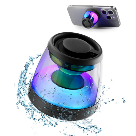 Boxe si seturi karaoke - XO Mini Magnetic Speaker F62 – boxă portabilă magnetică, neagră