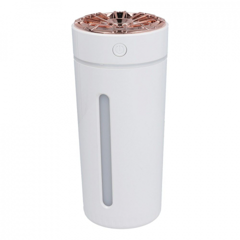 Diverse - Difuzor Aromaterapie și Umidificator Auto - Model Art Deco RM 0628, Alb