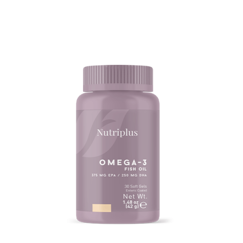 Vitamine&Suplimente - Capsule Moi cu Ulei de Pește,Omega 3,Nutriplus