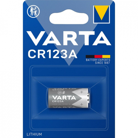 Casă - Baterie Litiu Varta CR123A 3V
