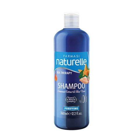 Cosmetice & Îngrijire personală - Naturelle Sea Therapy Șampon 360ml - Curățare și Hidratare Intensă