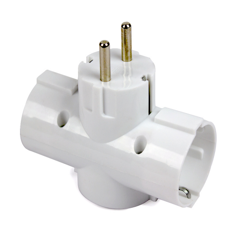 Casă - Adaptor triplu 3 prize , compact și practic