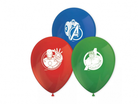 Articole petrecere - Baloane Avengers Infinity Stones - Set 8 Bucăți