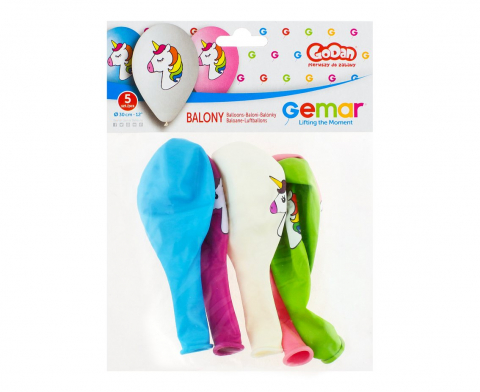 Articole petrecere - Baloane unicorn Godan – Decor colorat pentru petreceri magice