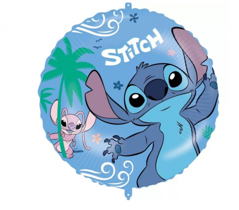 Articole petrecere - Balon Folie Disney Lilo & Stitch "Angel", 46 cm