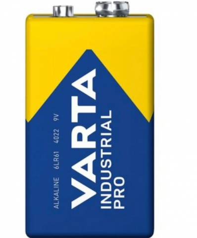 Casă - Baterie Alcalină Varta 9V R9 6LR61 Industrial Pro