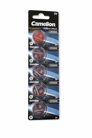 Huse - Baterie Plată CR2025 Camelion 3V – Potrivită pentru Ceasuri și Accesorii