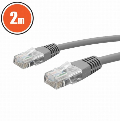 Adaptoare - Cablu Ethernet, 2m – Conectivitate rapidă pentru rețele stabile