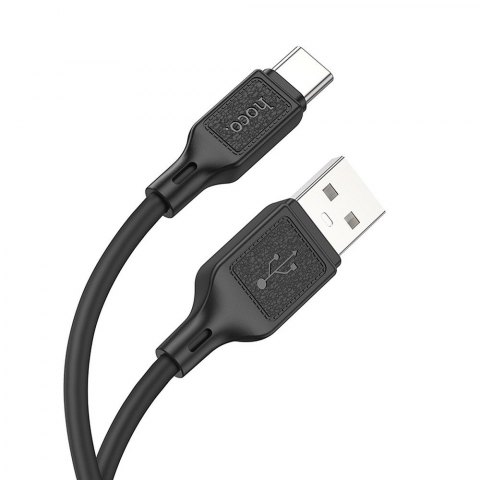 Adaptoare - Cablu HOCO X90, USB-A la Type-C, 3A, 1m, Negru