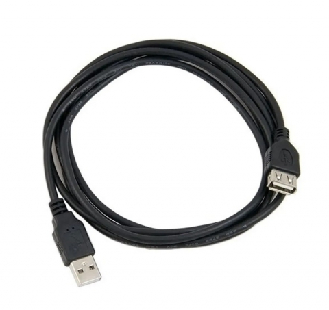 Adaptoare - Cablu prelungitor USB 2.0, 3m, negru – conexiune extinsă și stabilă